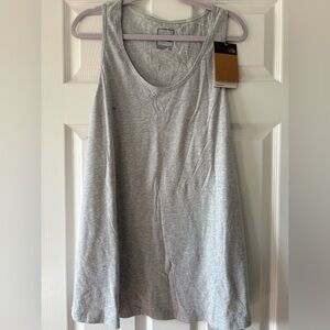 The North Face Light Gray Scoop Neck Tank Top